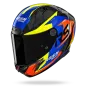 Preview: Nolan X-804RS Ultra Carbon "Fuorigiri" in Blau-Gelb-Rot Dekor