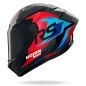 Preview: Nolan X-804RS Ultra Carbon "Fuorigiri" in Schwarz-Rot-Blau Dekor
