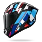 Preview: Nolan X-804RS Ultra Carbon "Cirota" in Blau Dekor