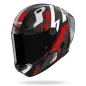 Preview: Nolan X-804RS Ultra Carbon "Cirota" in Rot Dekor