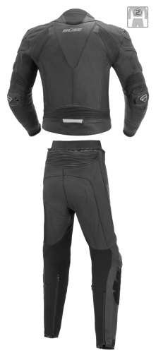BÜSE Assen leather suit 2pcs. black