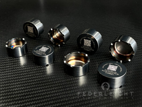 Federleicht Bremskolben aus Titan, passend für Brembo P4 CNC 32/36 ( XA3B860 / XA3B860)