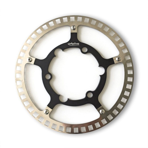 Alpha Racing Sensorring vorn ABS/DTC schwarz, für Racing Felge