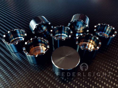 Federleicht Bremskolben aus Titan, passend für  GP4-RX Bremszange (220B01010 / 220B01120 / 220B01130)
