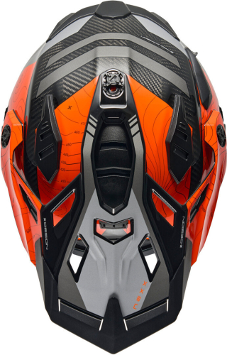 Preview: Nexx X.WED3 "Furka" Helm, Orange Dekor