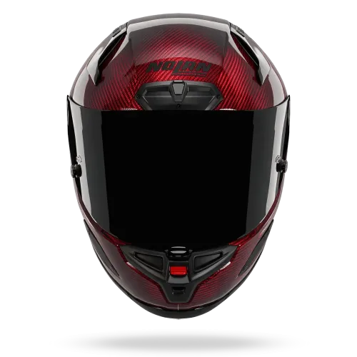 Preview: Nolan X-804RS Ultra  "Carbon Liquido" in Rot