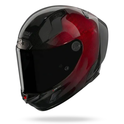 Nolan X-804RS Ultra  "Carbon Liquido" in Rot