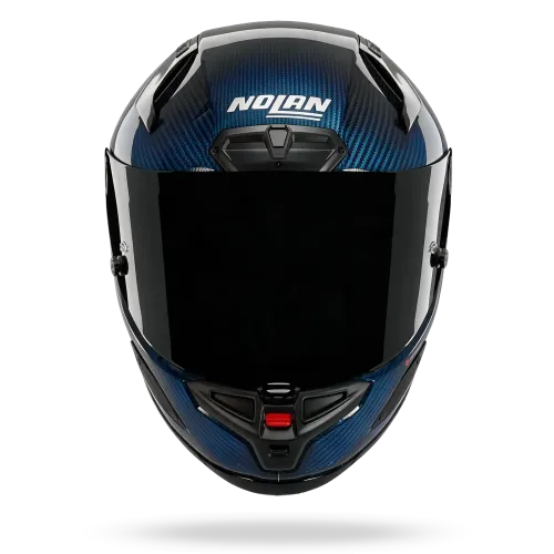 Preview: Nolan X-804RS Ultra  "Carbon Liquido" in Blau