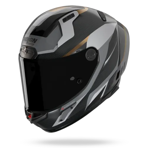 Nolan X-804RS Ultra Carbon "Lesmo" in Schwarz-Grau