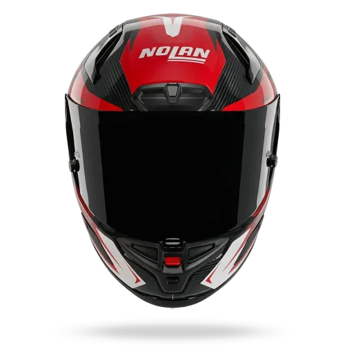 Preview: Nolan X-804RS Ultra Carbon "Fuorigiri" in Rot Dekor