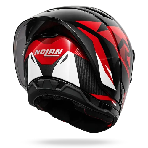 Preview: Nolan X-804RS Ultra Carbon "Fuorigiri" in Rot Dekor
