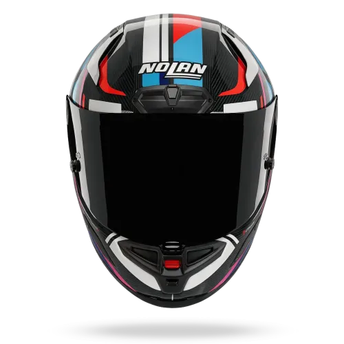 Preview: Nolan X-804RS Ultra Carbon "Cirota" in Blau Dekor