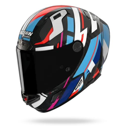 Nolan X-804RS Ultra Carbon "Cirota" in Blau Dekor