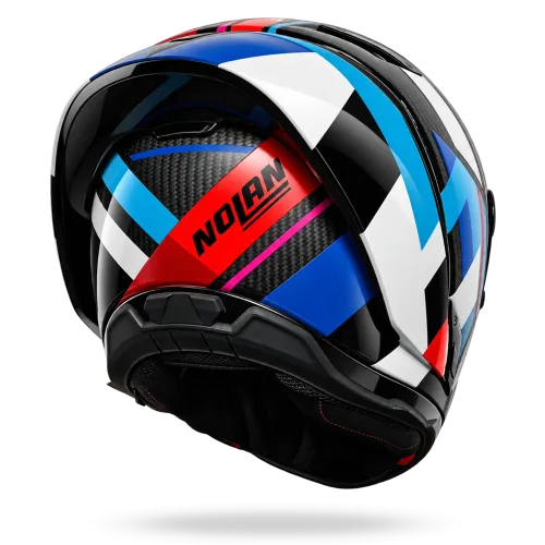 Preview: Nolan X-804RS Ultra Carbon "Cirota" in Blau Dekor