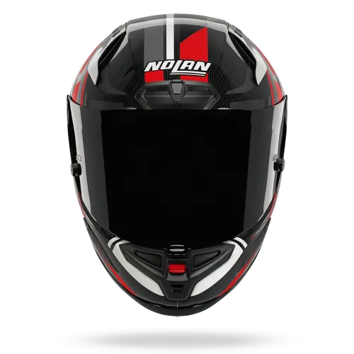 Preview: Nolan X-804RS Ultra Carbon "Cirota" in Rot Dekor