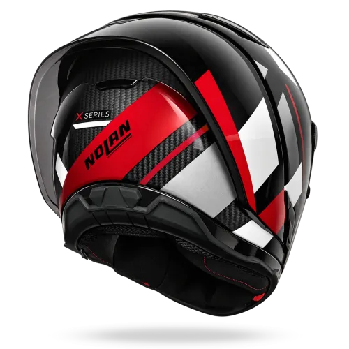 Preview: Nolan X-804RS Ultra Carbon "Cirota" in Rot Dekor