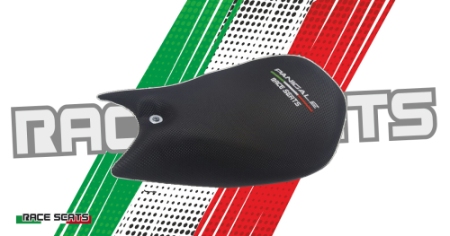 Raceseats Sitz für Ducati 899/ 959/ 1199 / 1199R / 1299, Pyramid Line mit Carbonbasis