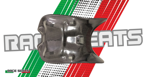 Preview: Raceseats Sitz für Ducati V4 / S / R, Bj. 2018-2022, Embossed Line mit Carbonbasis