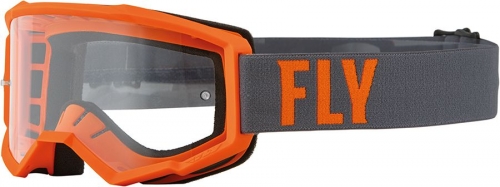 Fly "Focus" MX Brille in Orange-Grau