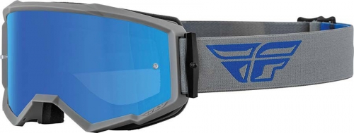 Fly "Zone" MX Brille in Grau-Blau