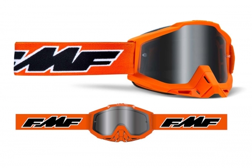 FMF "Powerbomb Mirror" in Orange (Silber verspiegelt)