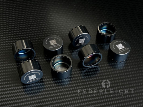 Federleicht Bremskolben aus Titan kompatibel M4 (4x34mm / 100mm Stichmaß / 220988530) und Brembo M4 (4x34mm / 108mm Stichmaß / 920.9885.05/06 / 220A39710)