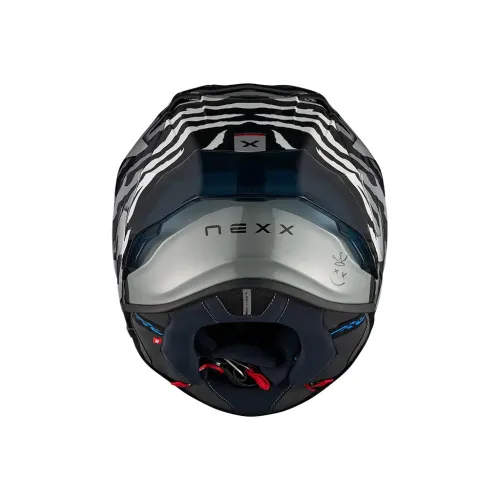 Preview: Nexx X.R3R "Ziger" helmet in black-white