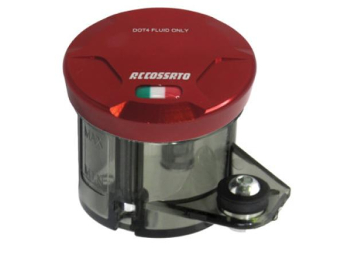 Accossato Bremsflüssigkeitsbehälter, 45ml, Kunststoff in Rauchgrau