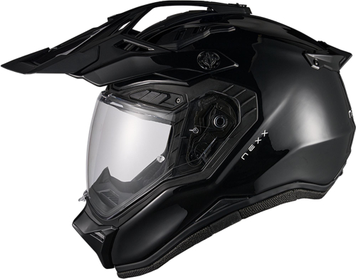Preview: Nexx X.Rally "Plain" Helm, Schwarz