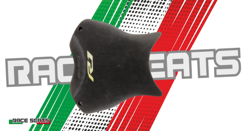 Raceseats Sitz für Yamaha R1 / R1M ab 2015, Neopren Step Line mit Carbonbasis
