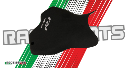 Raceseats Sitz für Yamaha R1 2015-, Street Neopren Line mit Carbonbasis
