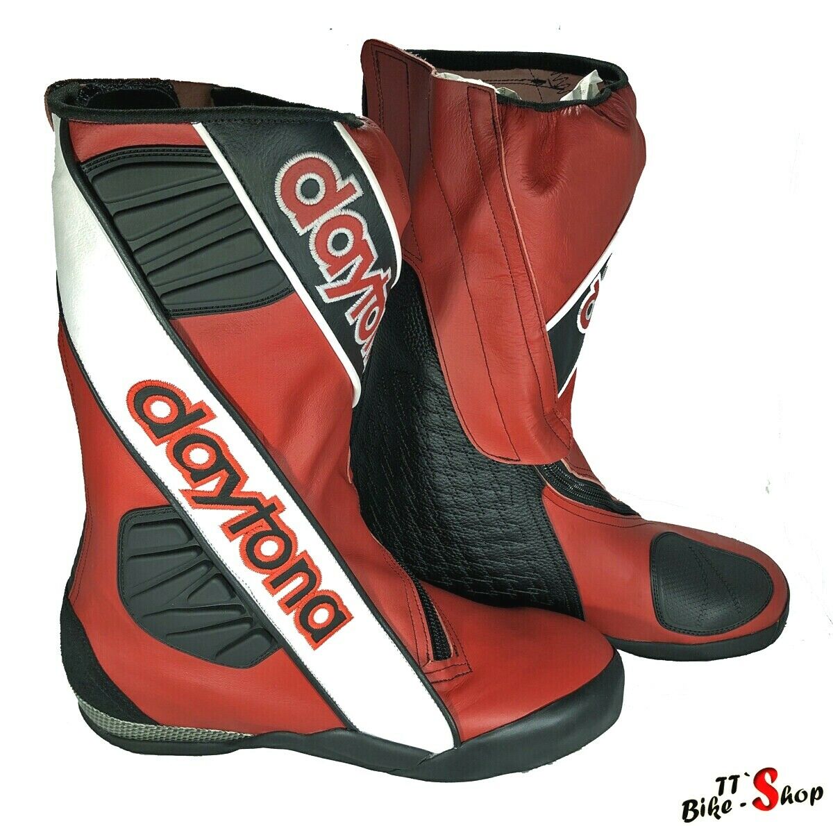 ウェビック2号店Daytona Boots Daytona BLACK SECURITY WHITE Boots:デイトナブーツ EVO G3 サイズ  DAYTONA RED