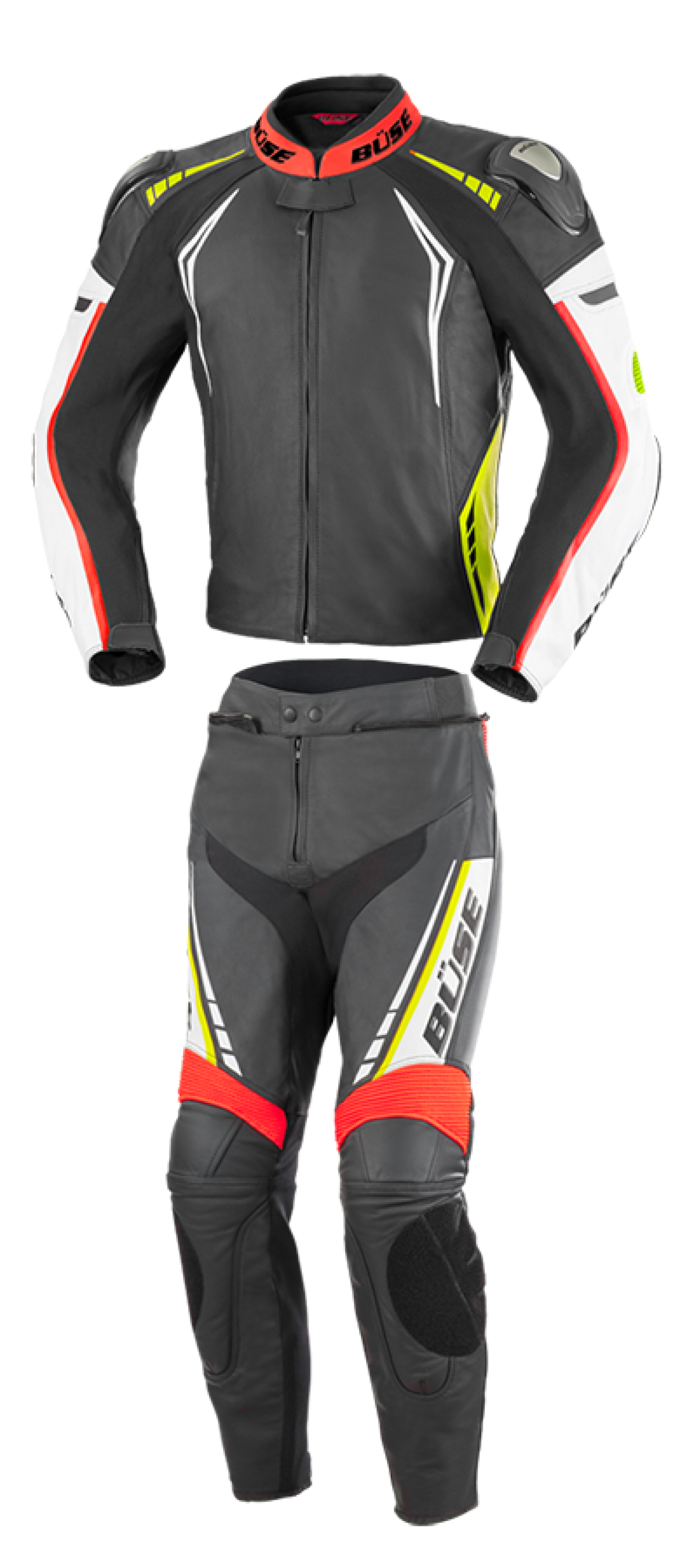 BÜSE Silverstone Pro leather suit 2pcs.