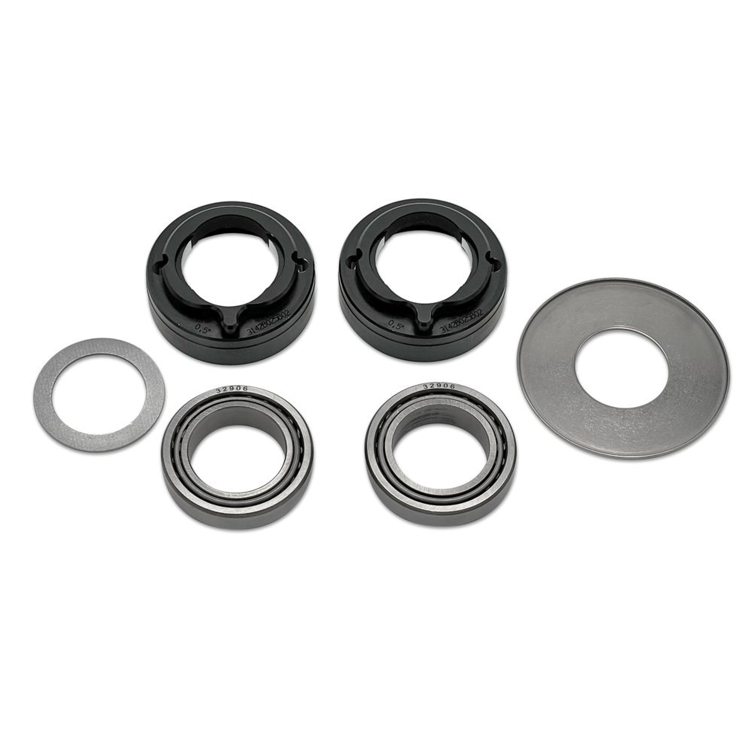 alpha Racing Steering head bearing insert kit OEM, 0.5 degrees