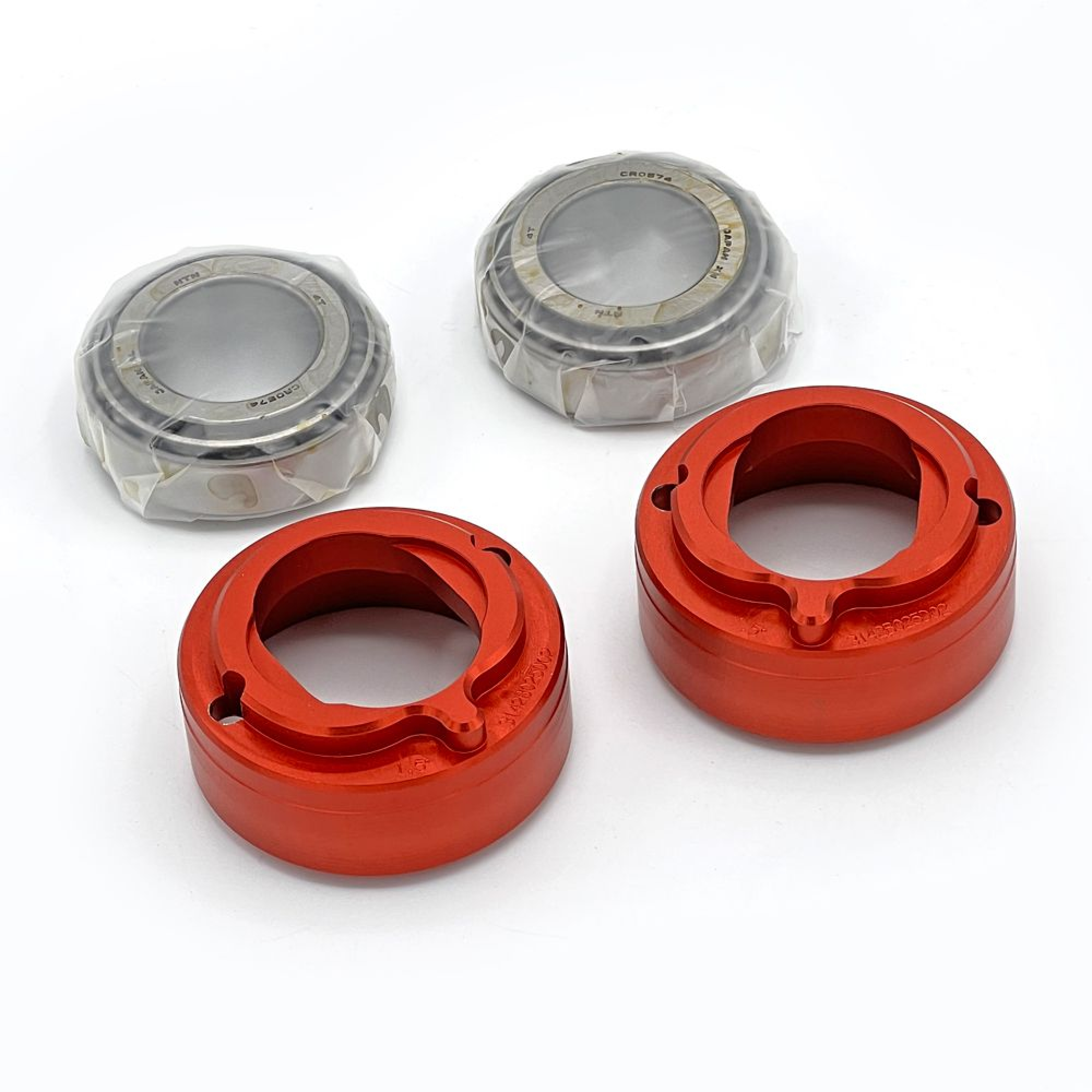 alpha Racing Steering head bearing insert kit, 1.5 degrees
