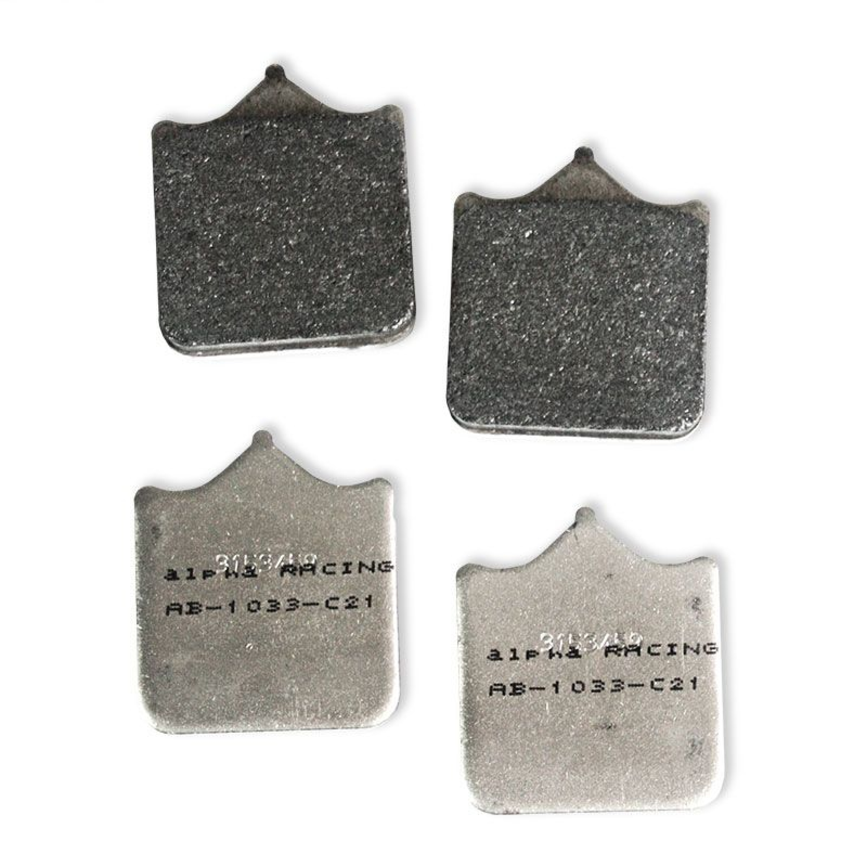 Brake pad set Duo Carbon, front, 2009-2018, Set = 8 pieces