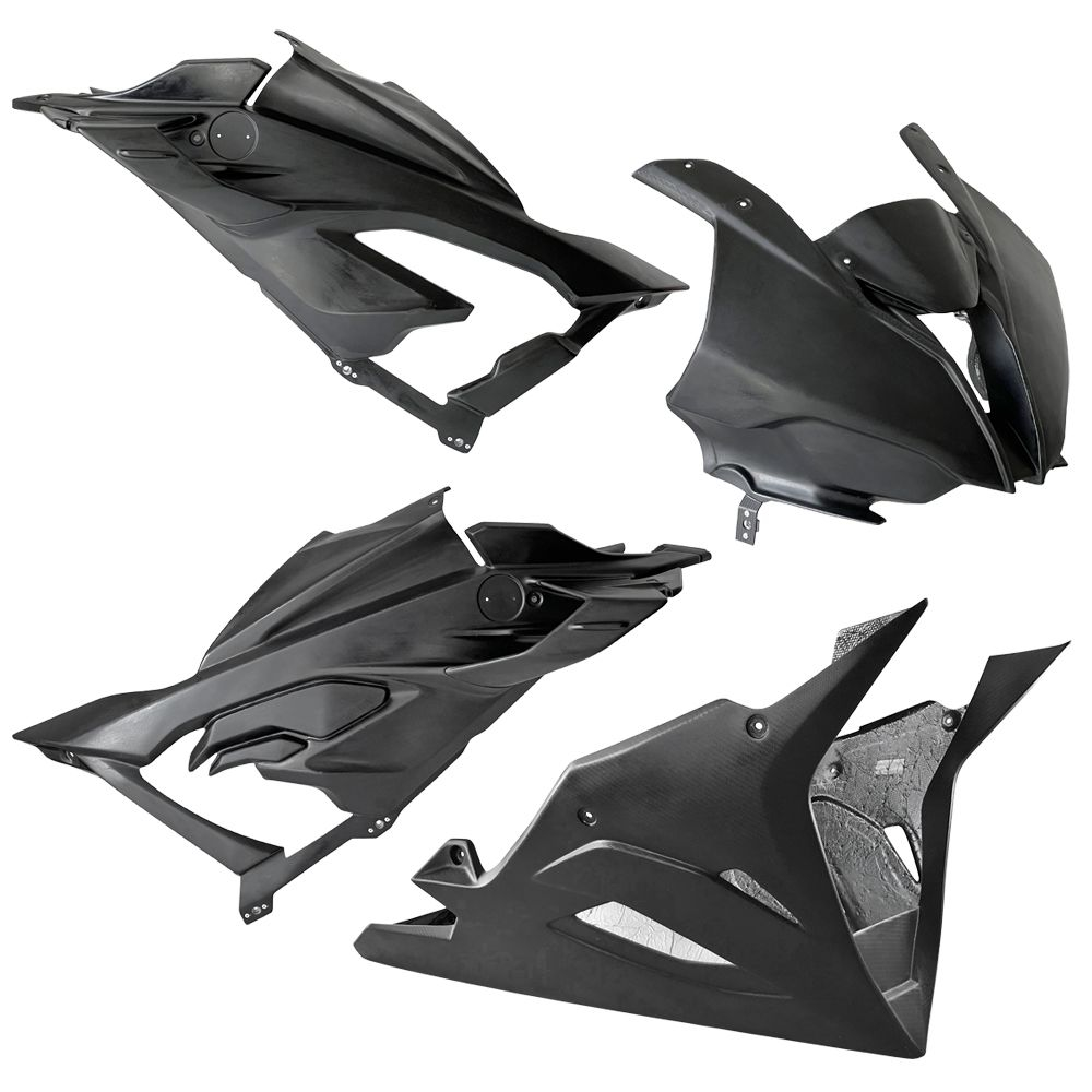 Fiberglass Race fairing for BMW S 1000 RR, 23-24