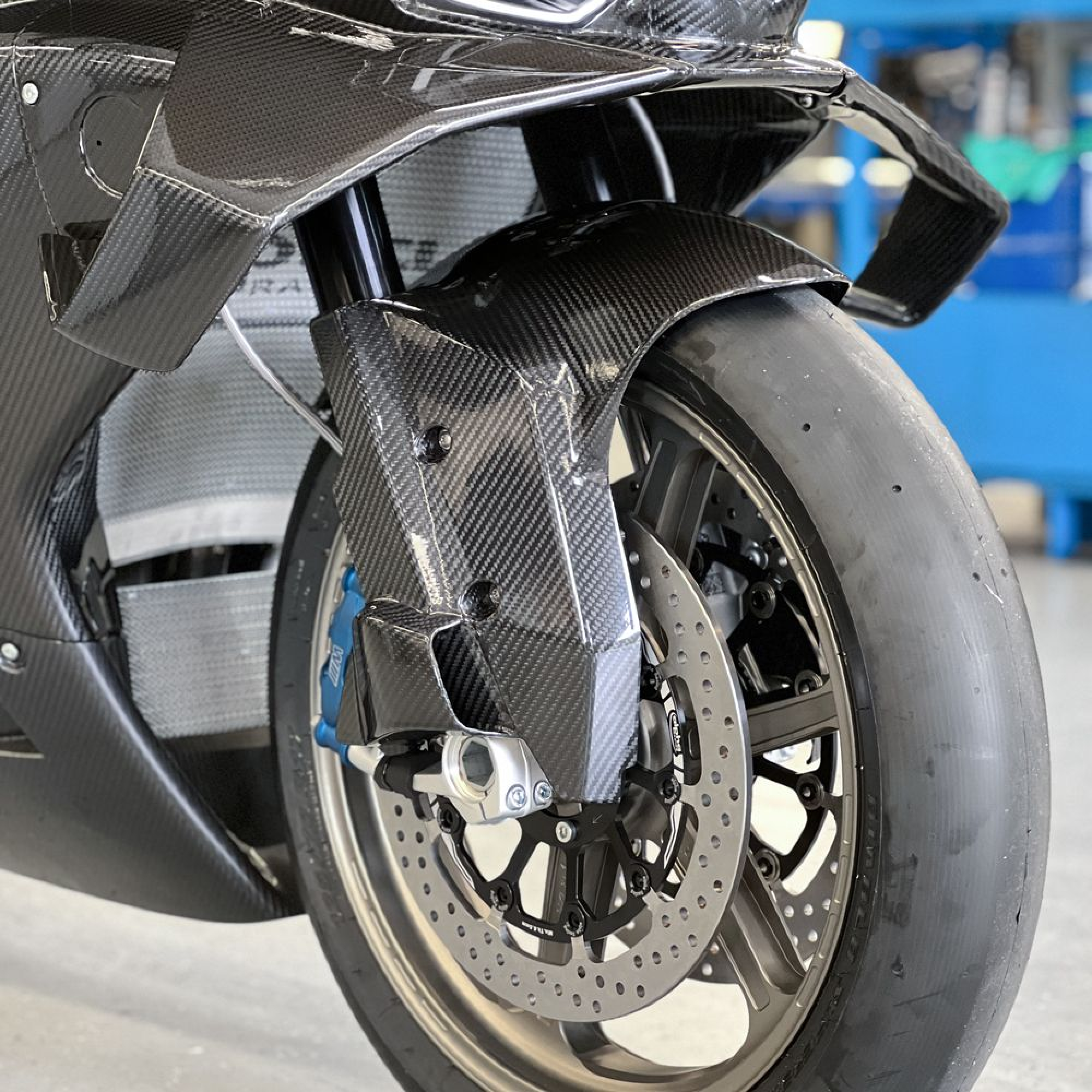 Cabon front fender for BMW M & S 1000 RR
