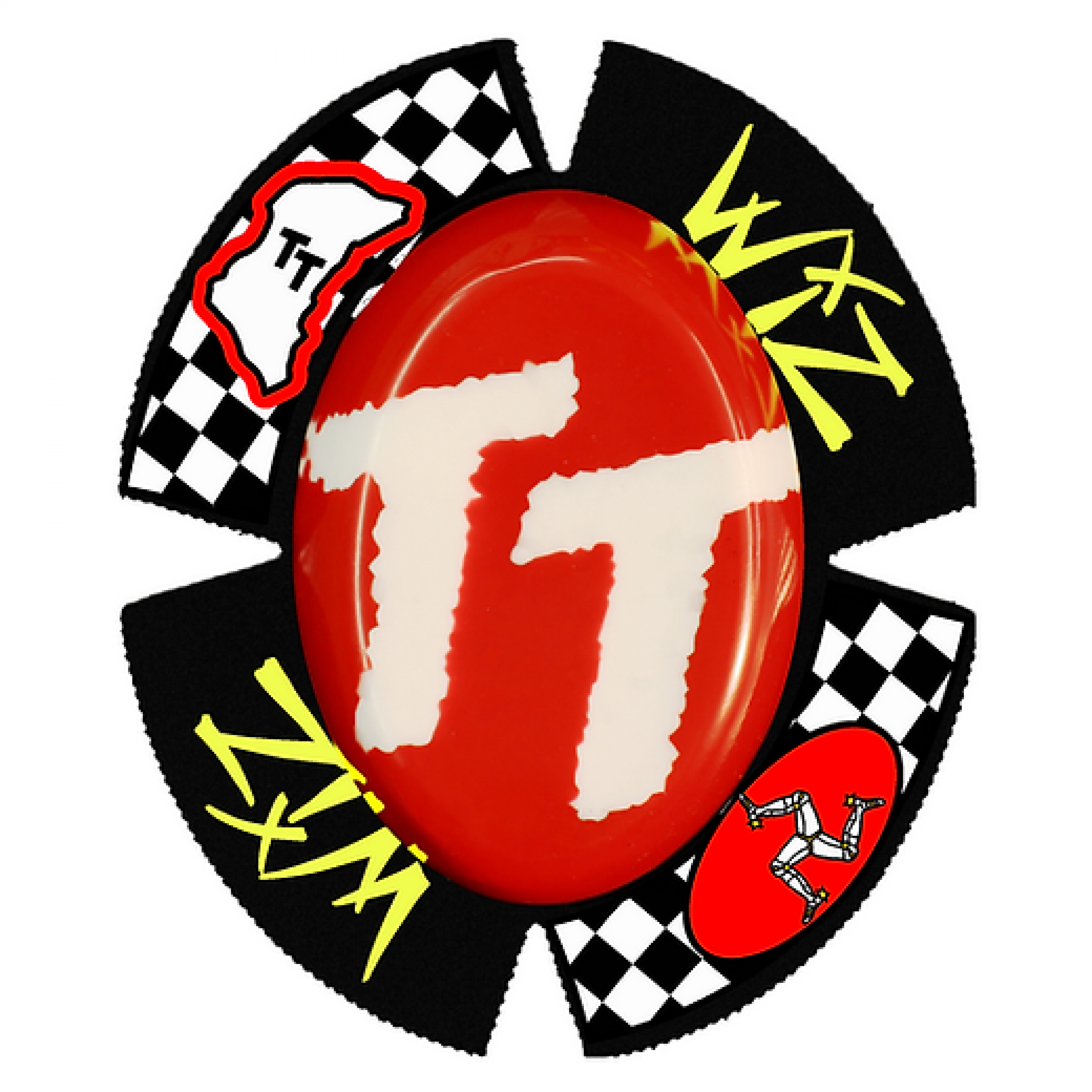 Wiz TT in Red-White, Graffix