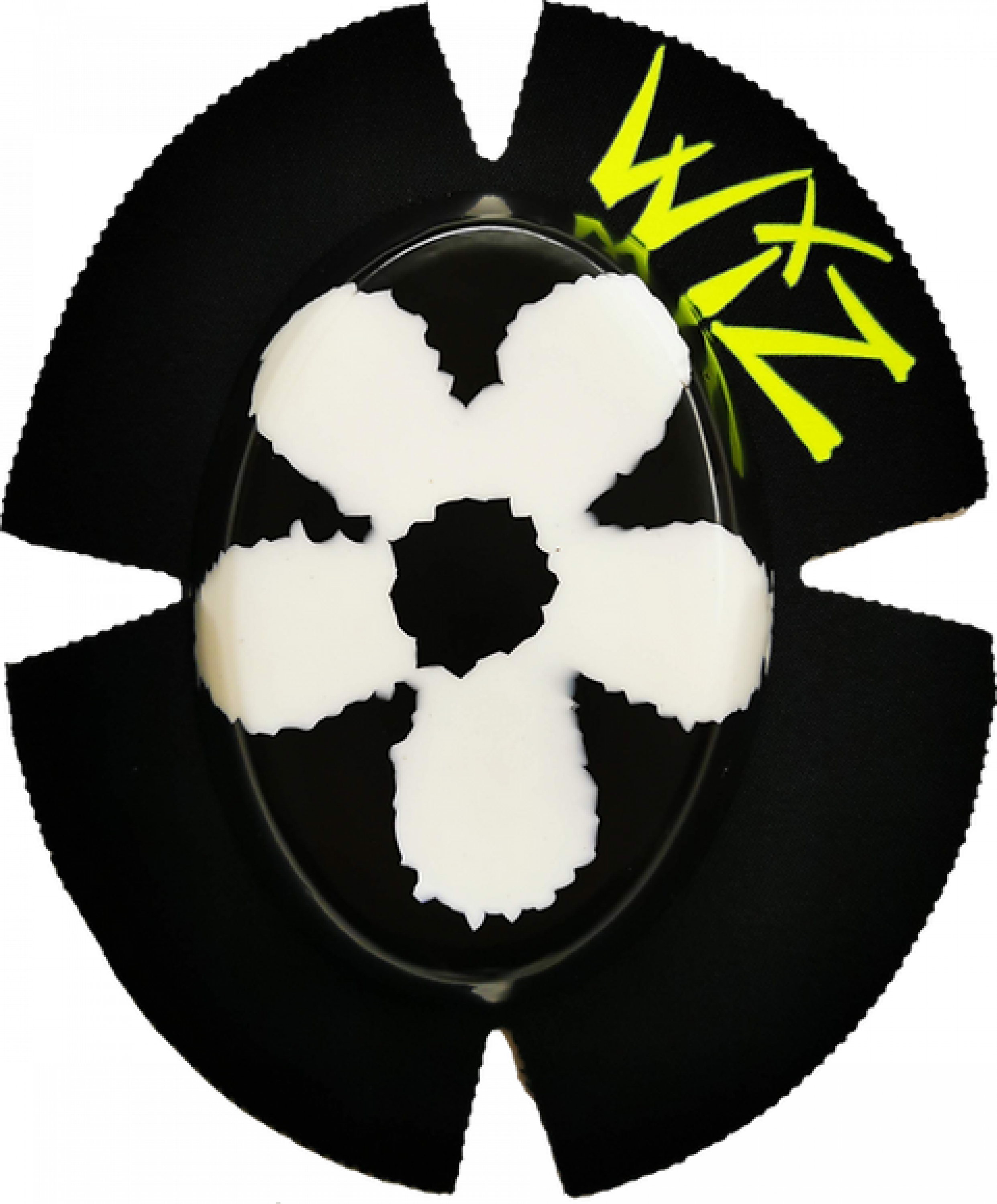 Wiz Daisy, black-white-black
