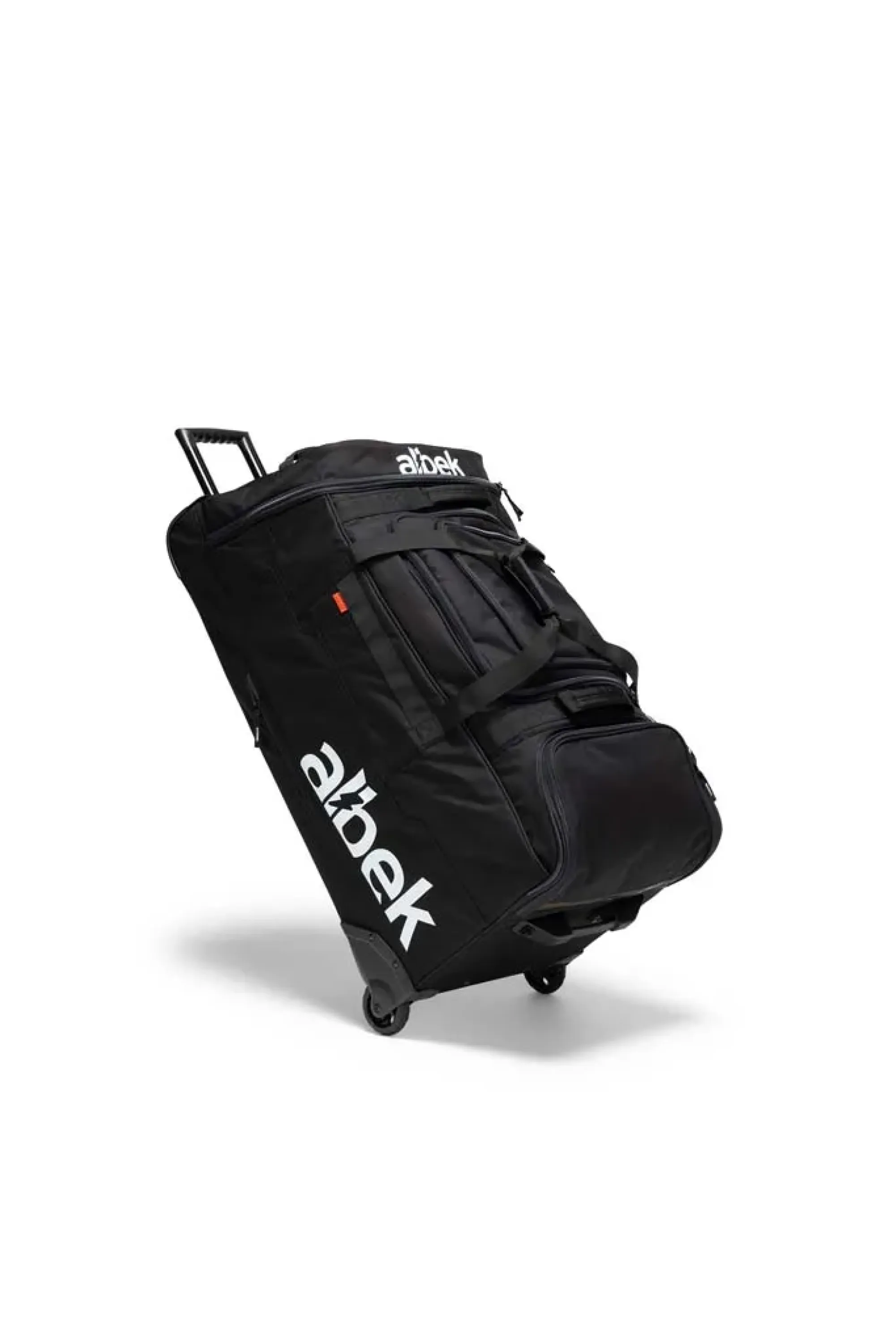 Albek "Meridian Gear Bag" Reisetasche in Rot-Grau