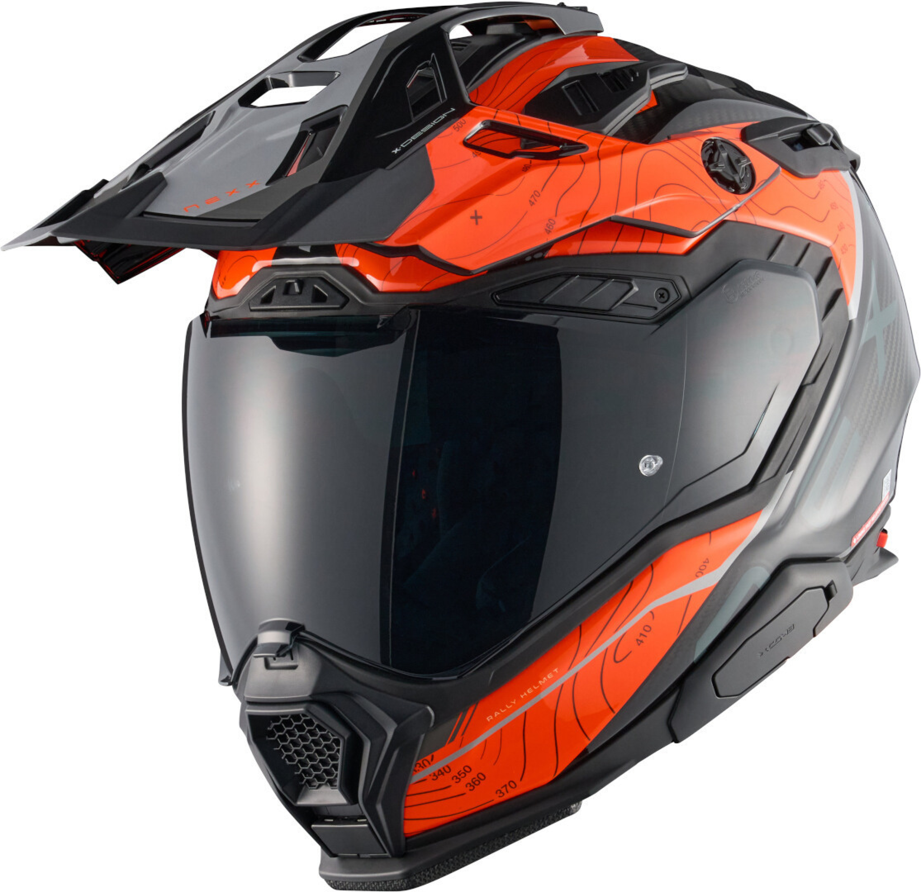 Nexx X.WED3 "Furka" Helm, Orange Dekor