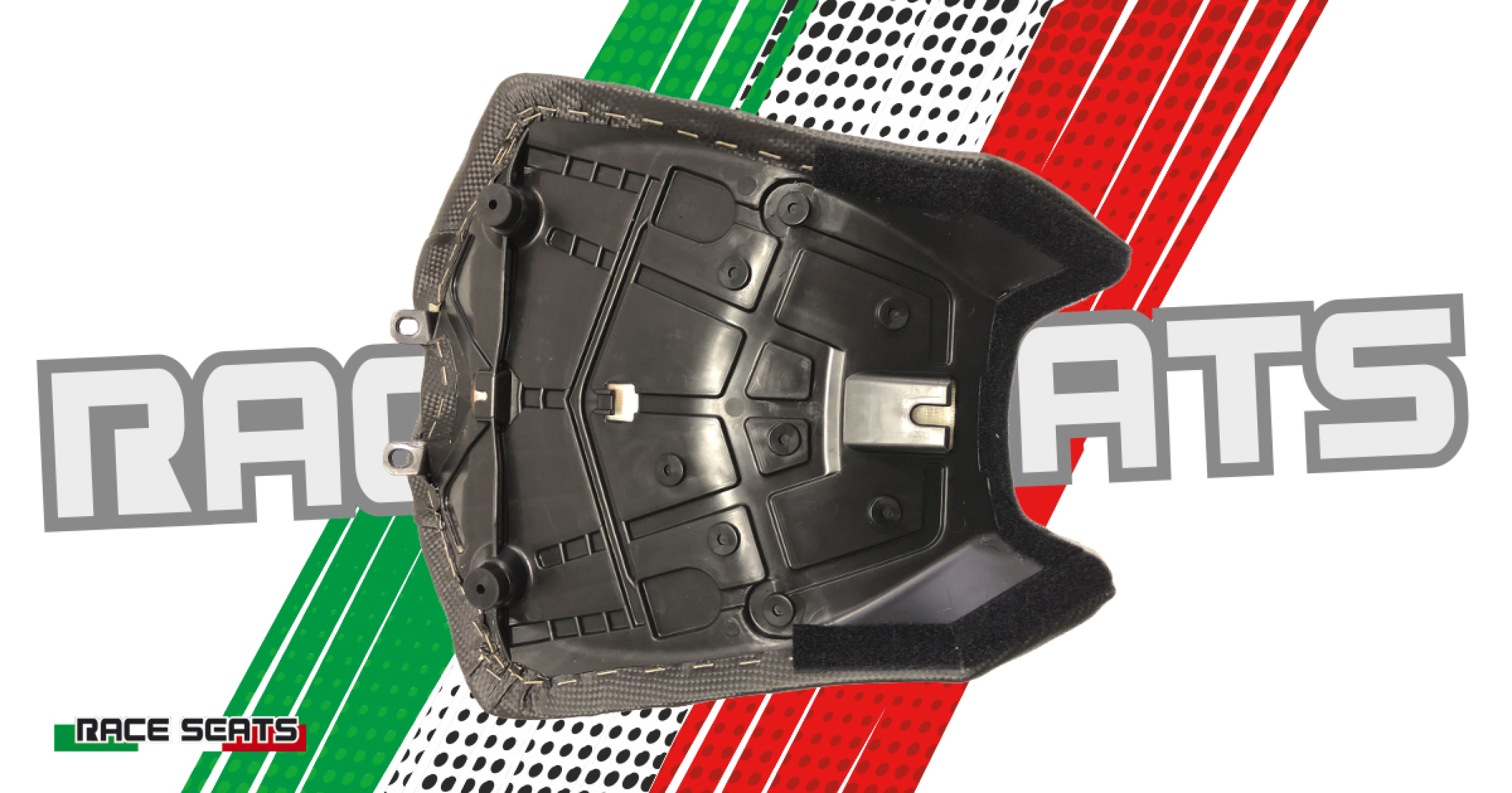 Raceseats Sitz für Aprilia RSV4 2015 / RSV4 RF/RR 09-20, sowie für Tuono V4 Factory 2015, Carbon Line