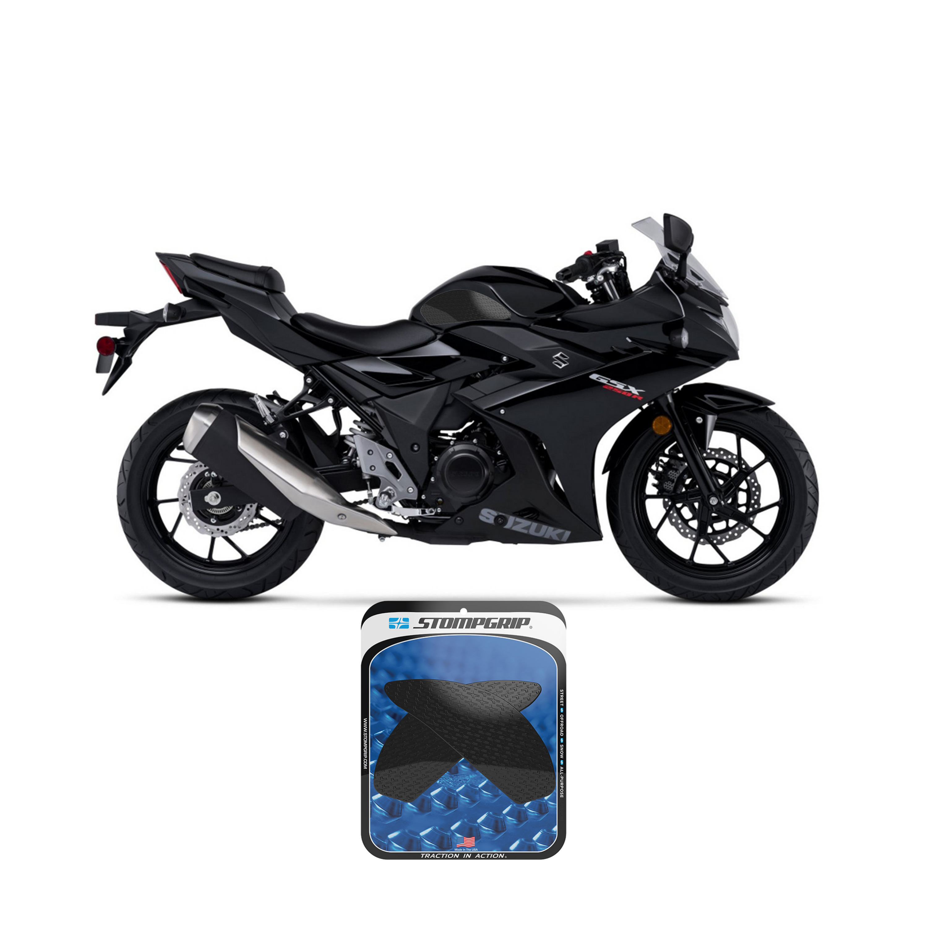 Stompgrip for Suzuki GSX-R250, 18-25