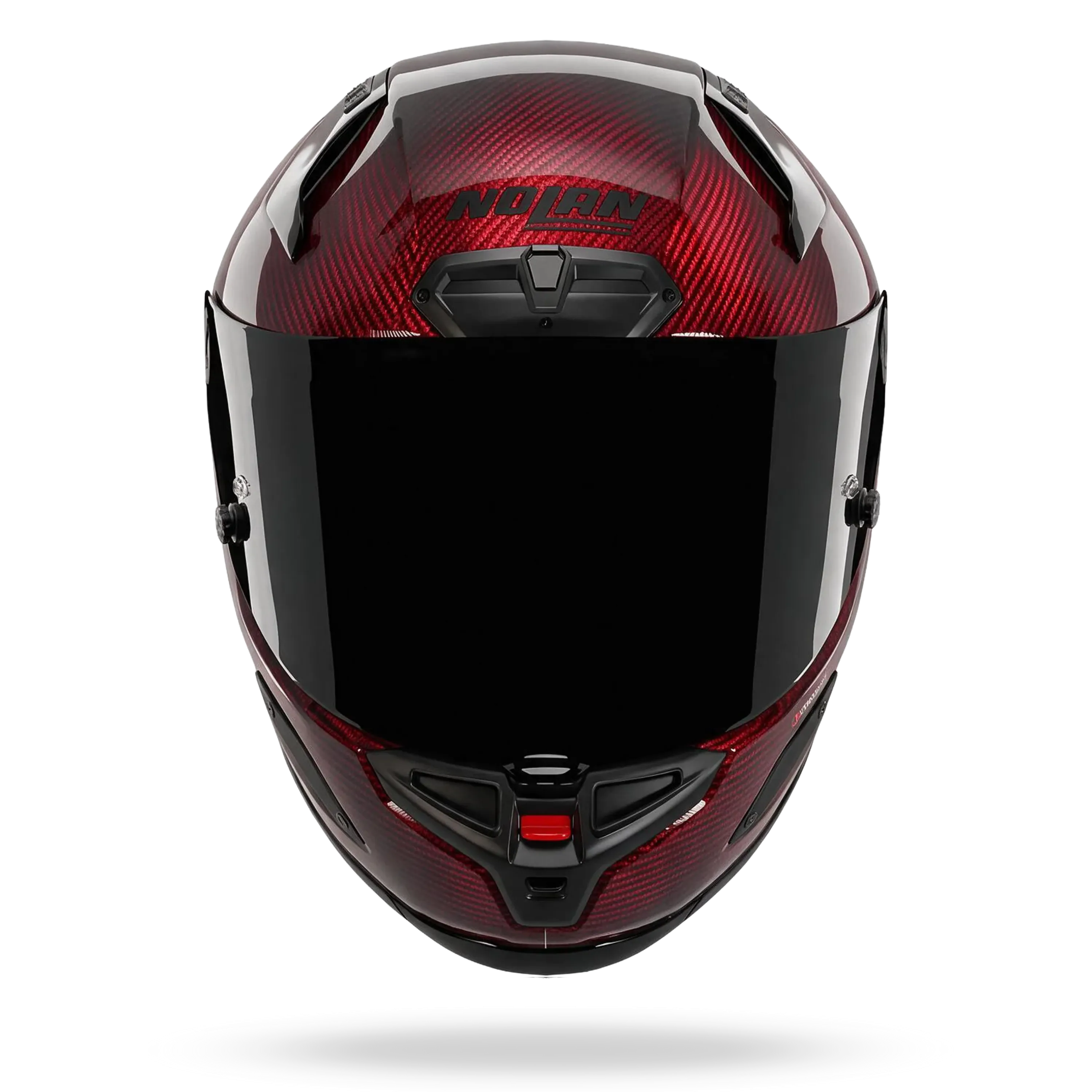 Nolan X-804RS Ultra  "Carbon Liquido" in Rot