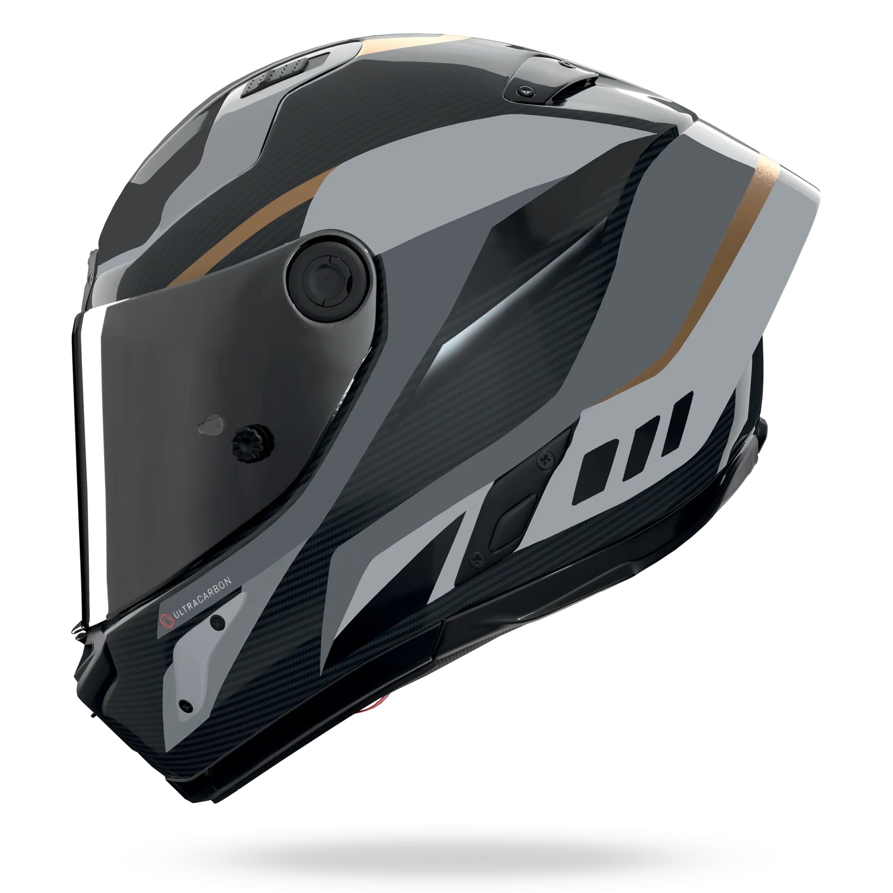 Nolan X-804RS Ultra Carbon "Lesmo" in Schwarz-Grau
