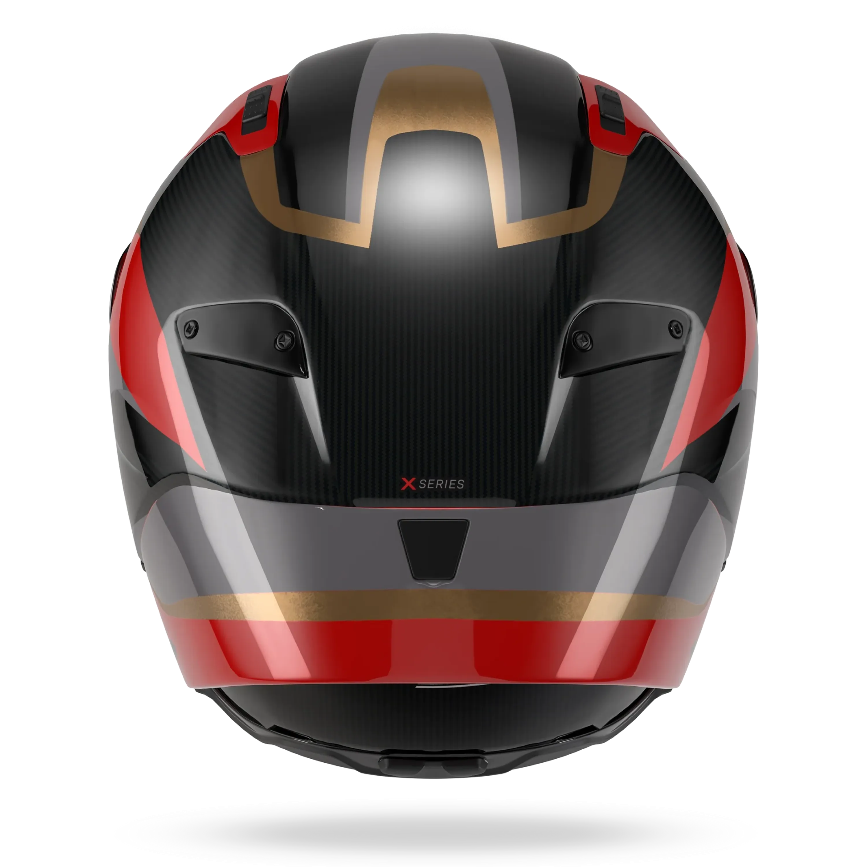 Nolan X-804RS Ultra Carbon "Lesmo" in Schwarz-Rot