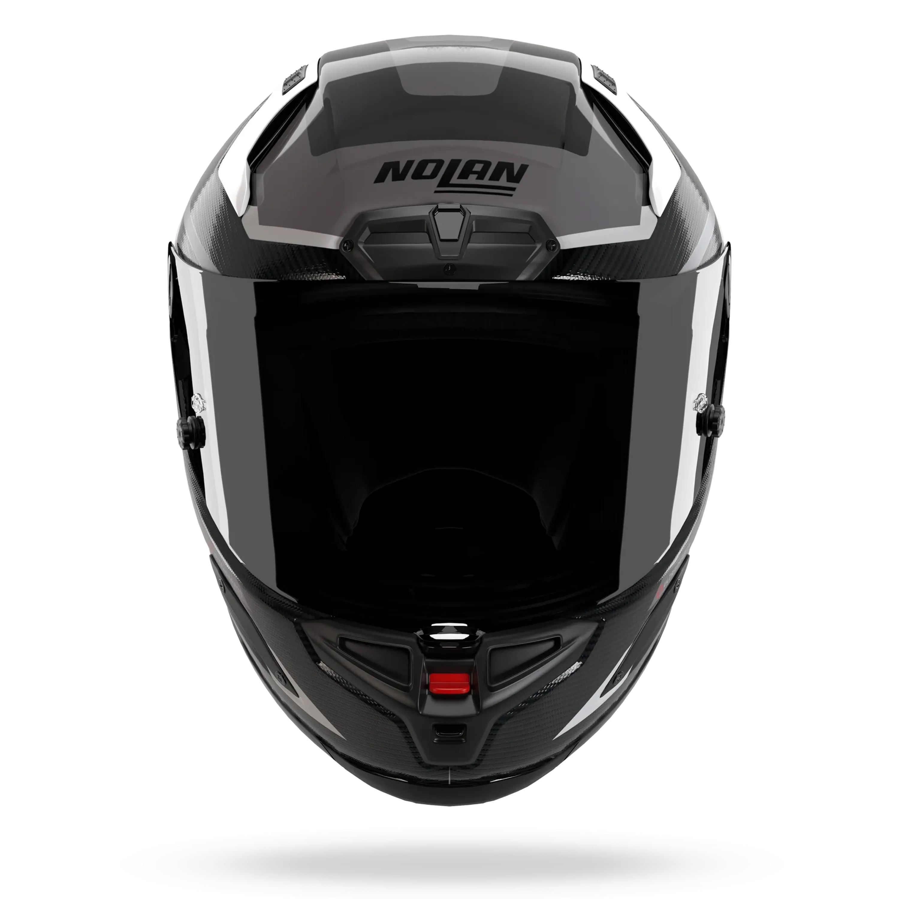 Nolan X-804RS Ultra Carbon "Lesmo" in Schwarz-Weiß