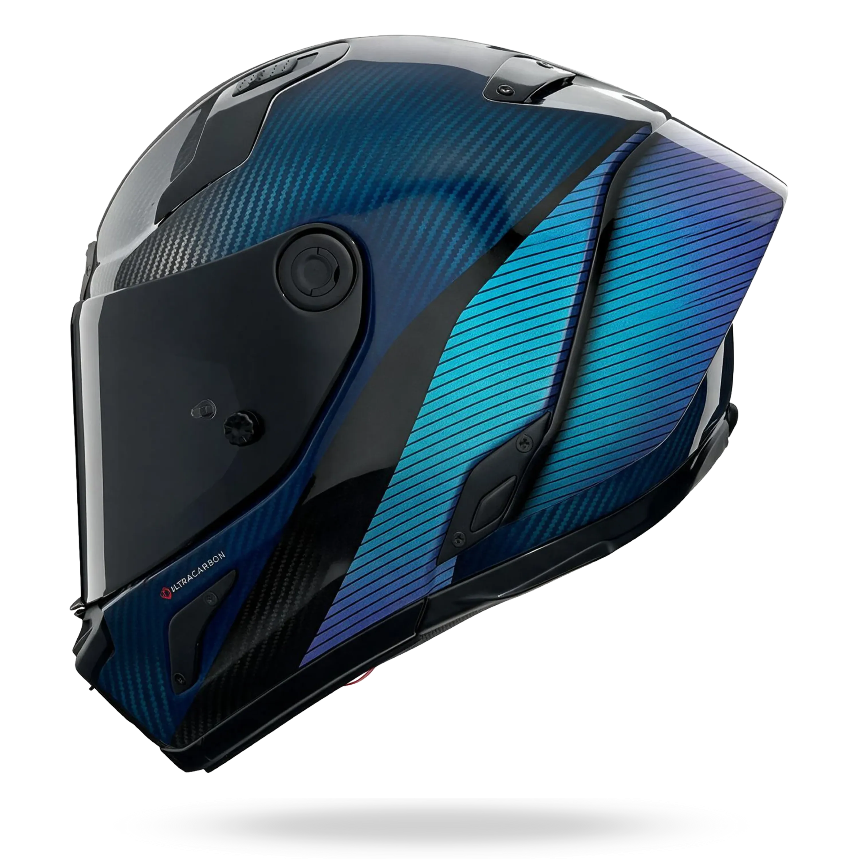 Nolan X-804RS Ultra Carbon "D.O.C. Evo" in Blau