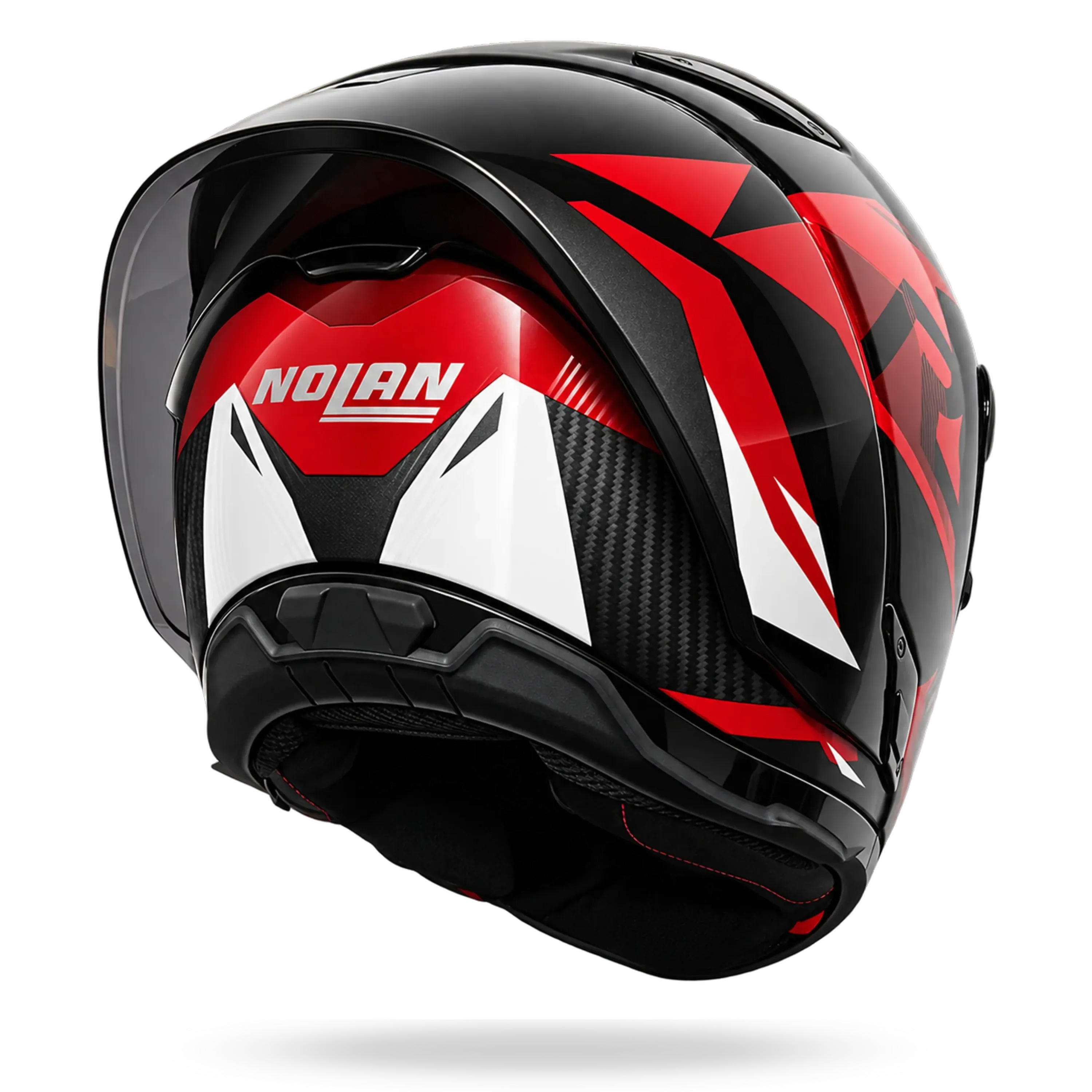 Nolan X-804RS Ultra Carbon "Fuorigiri" in Rot Dekor